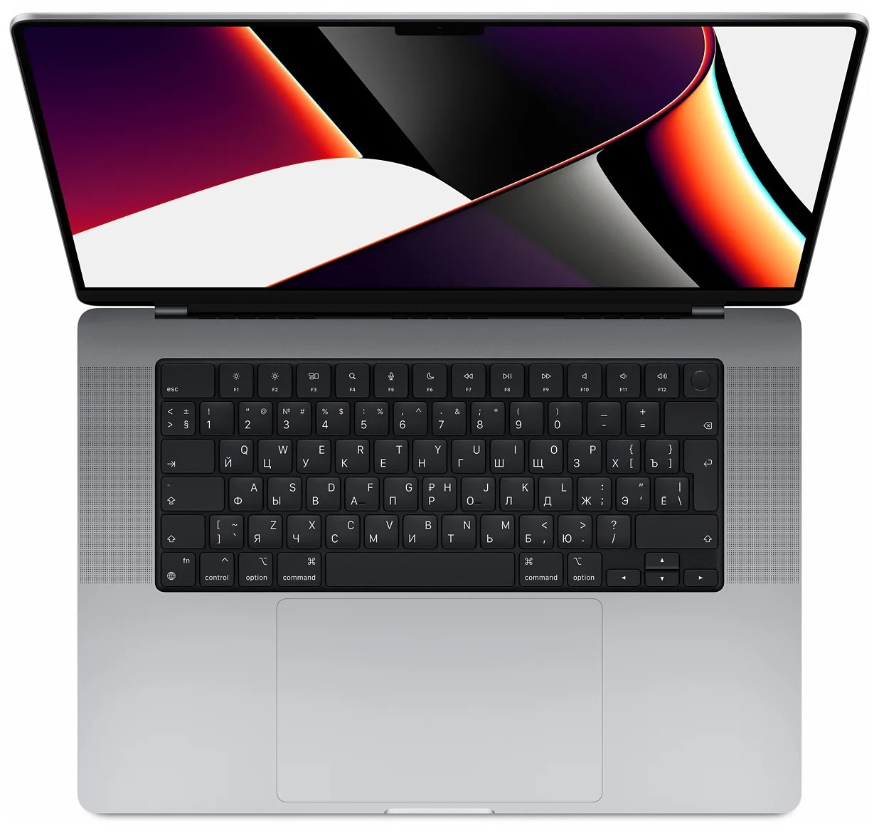 Apple MacBook Pro 16" (M1 Pro 10C CPU, 16C GPU, 2021) 16 ГБ, 512 ГБ SSD, «серый космос» (MK183)