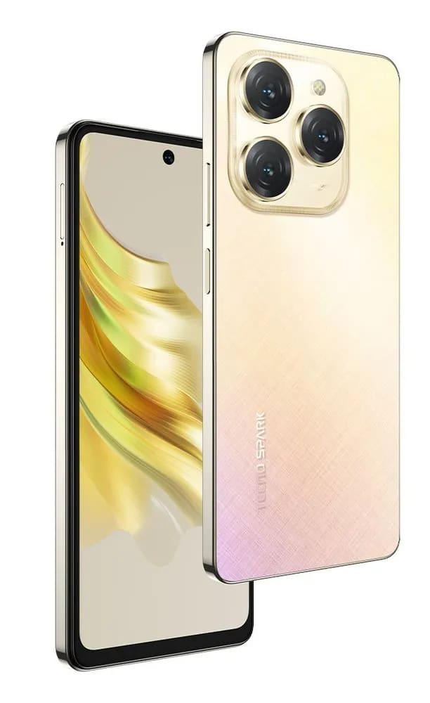 Смартфон Tecno Spark 20 Pro 8/256 Золотой закат