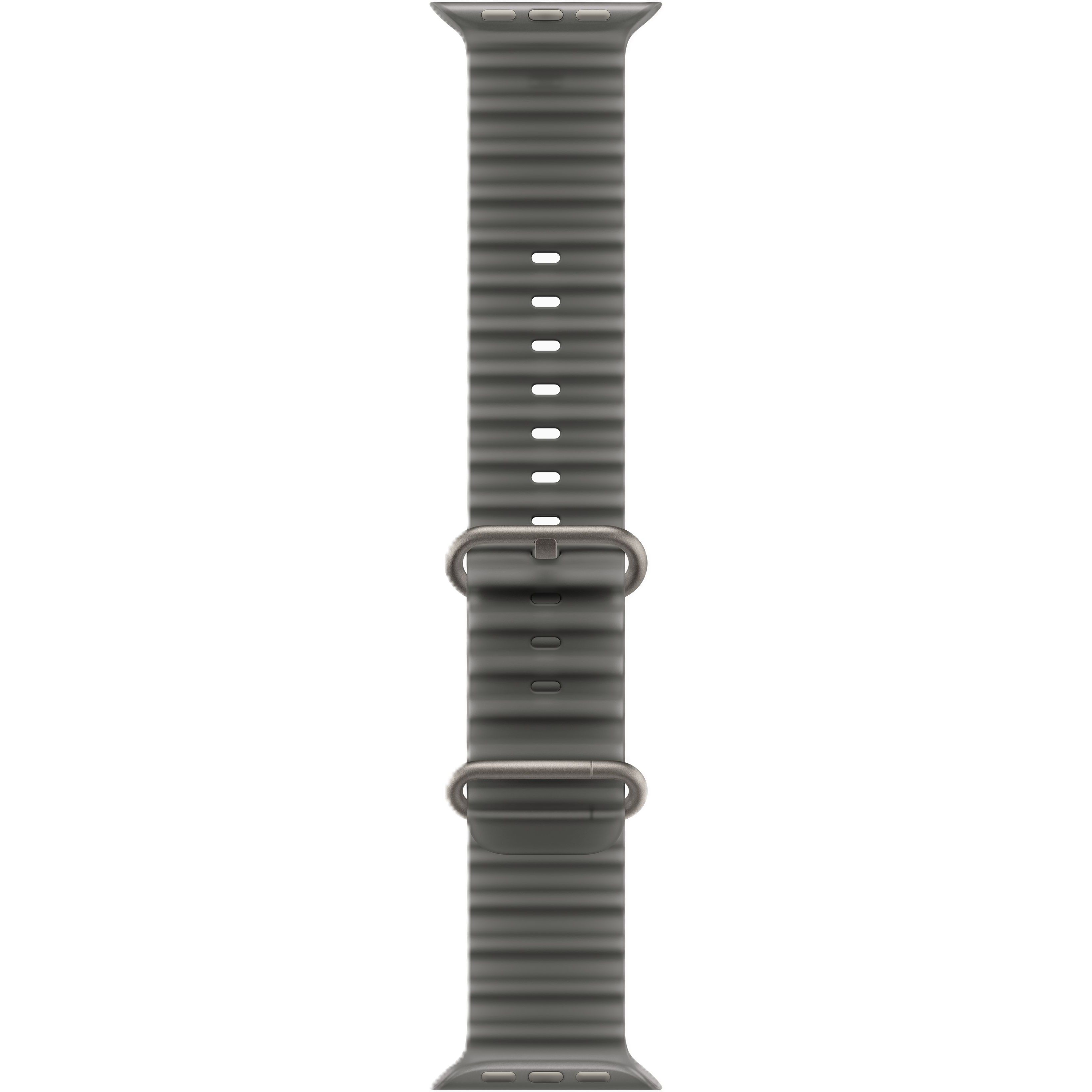 Apple Watch Ultra 4 GPS + Cellular, 49 мм, корпус из титана, ремешок Ocean цвета «полупрозрачный чёрный»