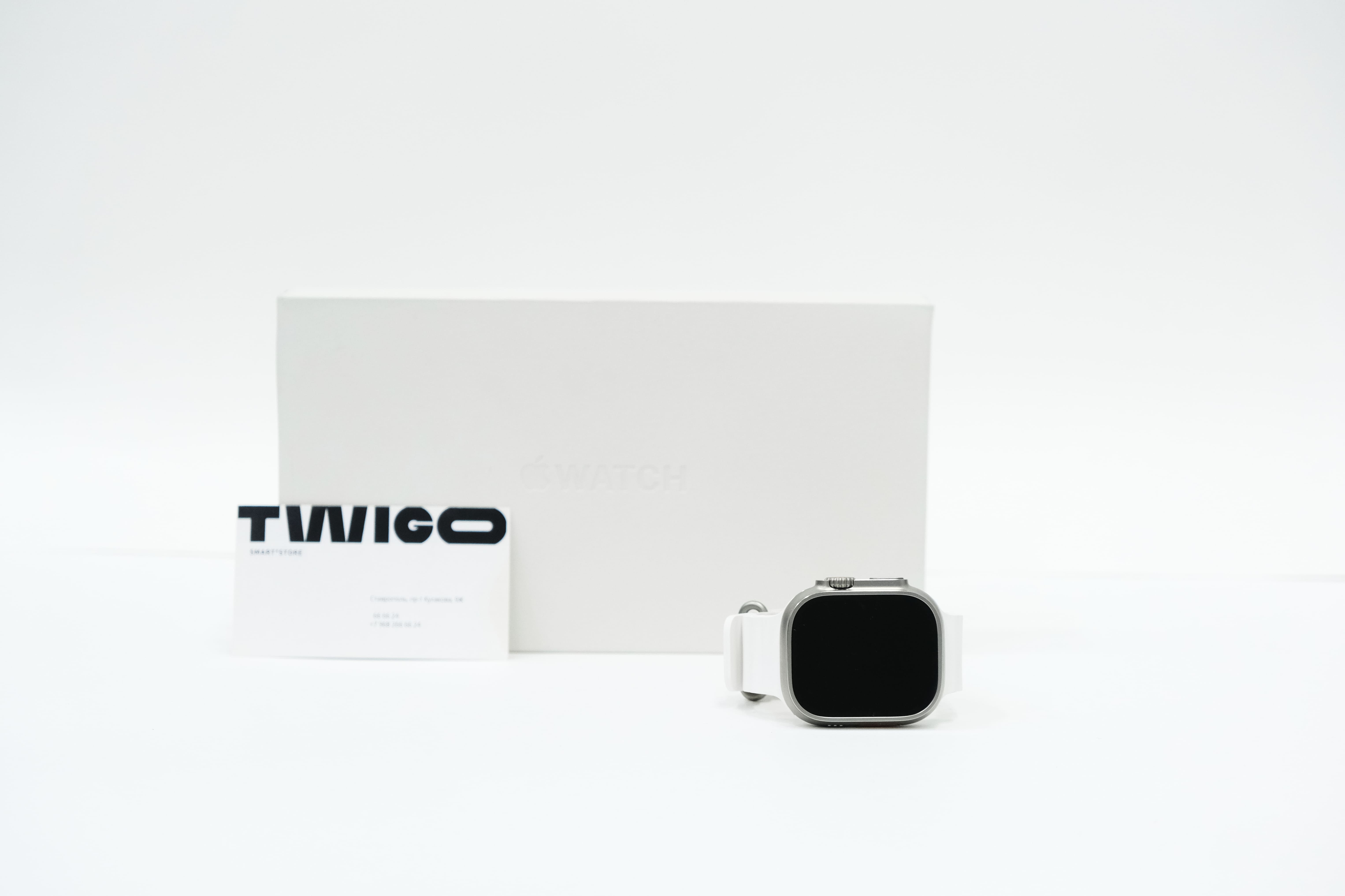 Apple Watch Ultra 2 GPS + Cellular, 49 мм, корпус из титана, ремешок Ocean белого цвета
