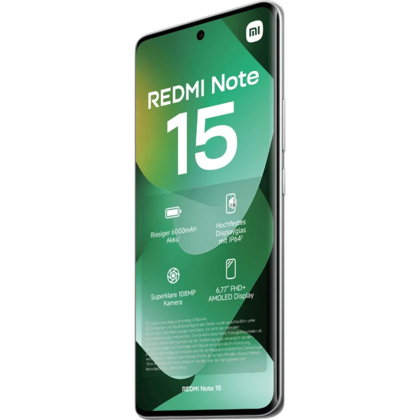 Xiaomi Redmi Note 15 8/128 ГБ Зелёный