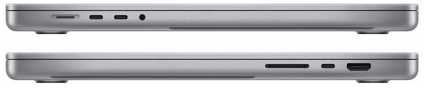 Apple MacBook Pro 16" (M1 Pro 10C CPU, 16C GPU, 2021) 16 ГБ, 512 ГБ SSD, «серый космос» (MK183)