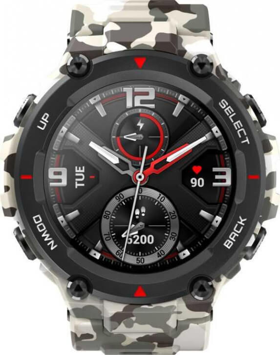 Смарт-часы Amazfit T-Rex Камуфляж