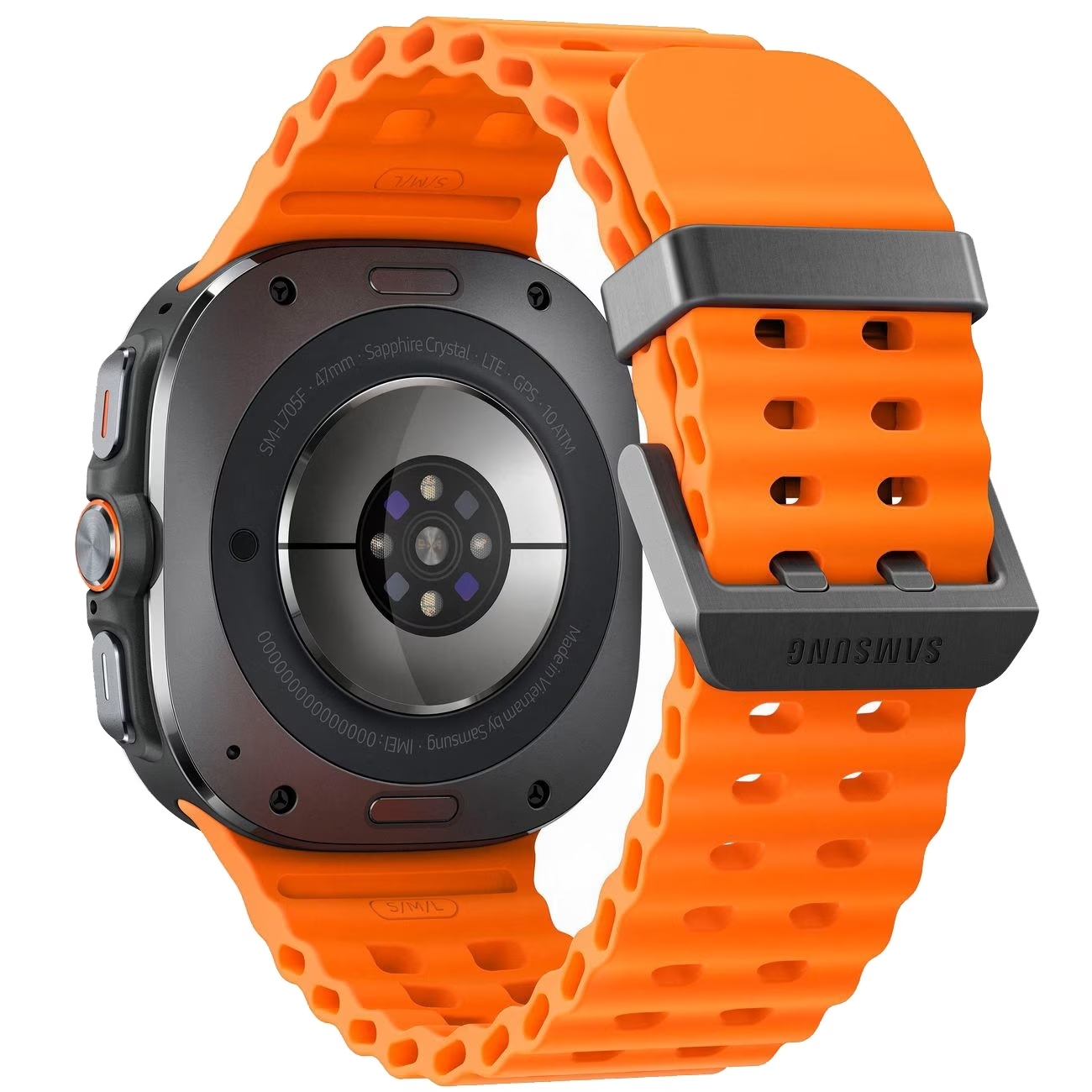 Смарт-часы Samsung Galaxy Watch Ultra (2024) LTE 47 мм, Черный титан