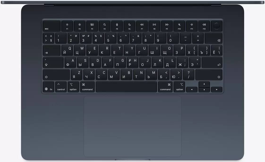 Apple MacBook Air 15" (M5 10C CPU, 10C GPU, 2026) 24 ГБ, 1 Тб SSD, "Темная ночь", MDVN4 (без RuStore)
