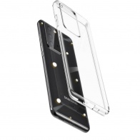 Чехол силиконовый прозрачный для Samsung S20 Plus
