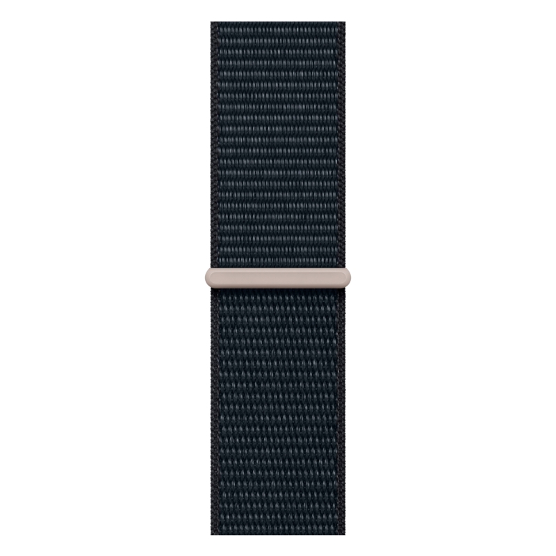 Apple Watch Series 9, 45 мм, корпус из алюминия цвета «темная ночь», спортивный ремешок Loop «темная ночь»