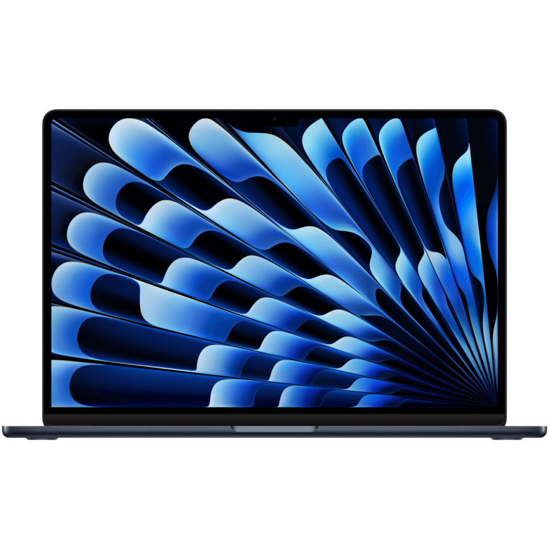 	 Apple MacBook Air 15" (M2, 2023), 8 ГБ, 256 ГБ SSD, «Тёмная ночь» (MQKW3)