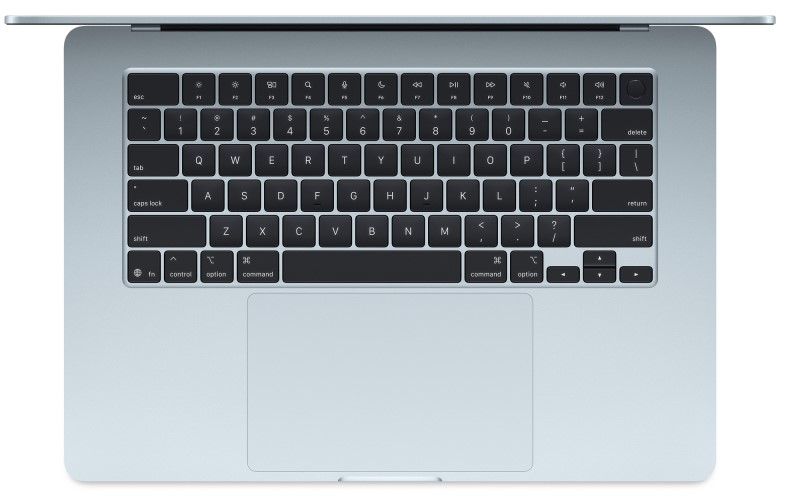 Apple MacBook Air 13" (M5 10C CPU, 10C GPU, 2026) 24 ГБ, 1 Тб SSD, Небесно-голубой, MDHK4