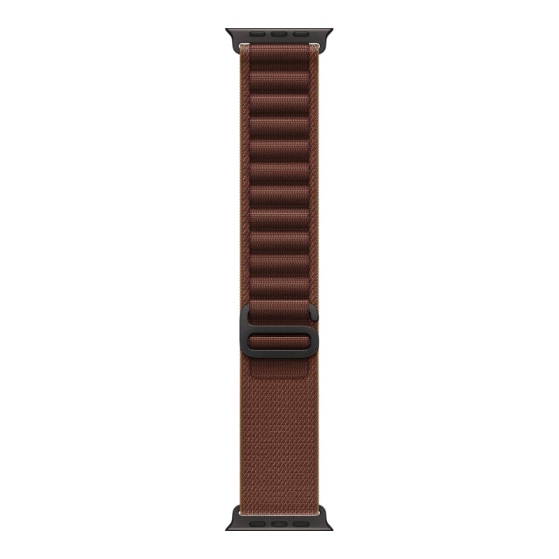 Apple Watch Ultra 4 GPS + Cellular, 49 мм, корпус из чёрного титана, ремешок Alpine цвета «бургунди»