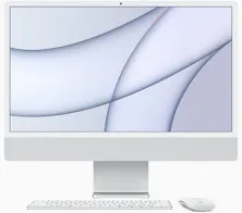 Apple iMac 24" Retina 4,5K, M1 (8C CPU, 7C GPU), 8 ГБ, 256 ГБ SSD, серебристый