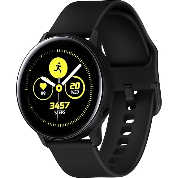 Смарт-часы Samsung Galaxy Watch Active 39 мм Черный сатин
