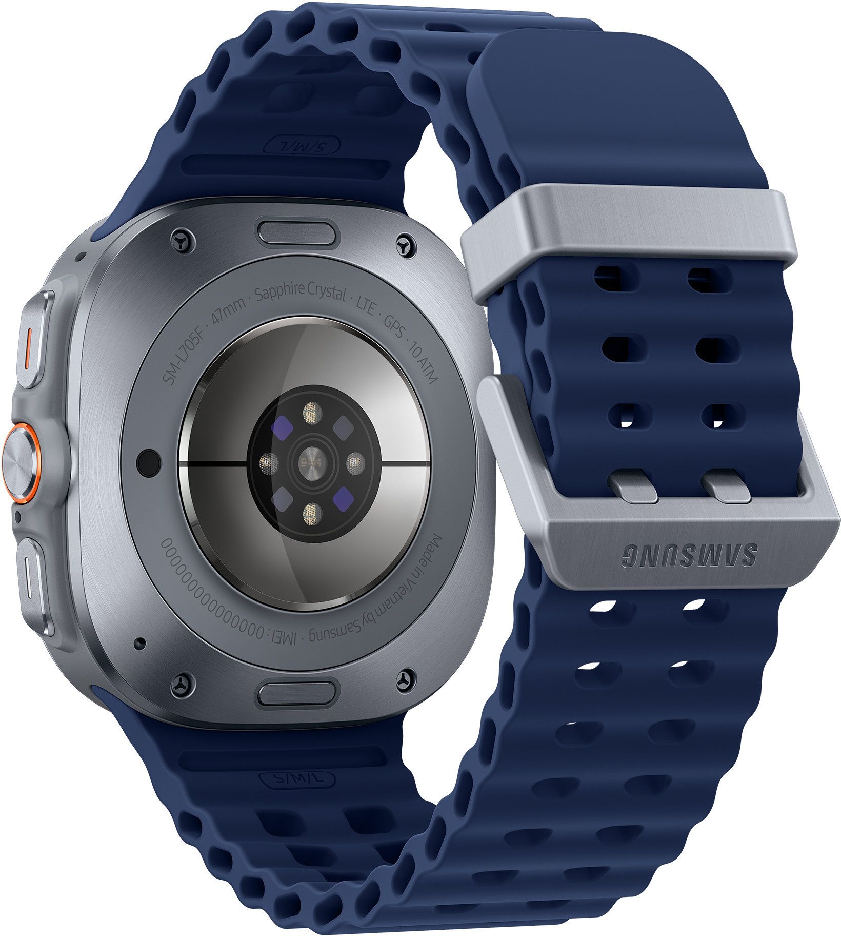 Смарт-часы Samsung Galaxy Watch Ultra (2025) LTE 47 мм, Синий титан