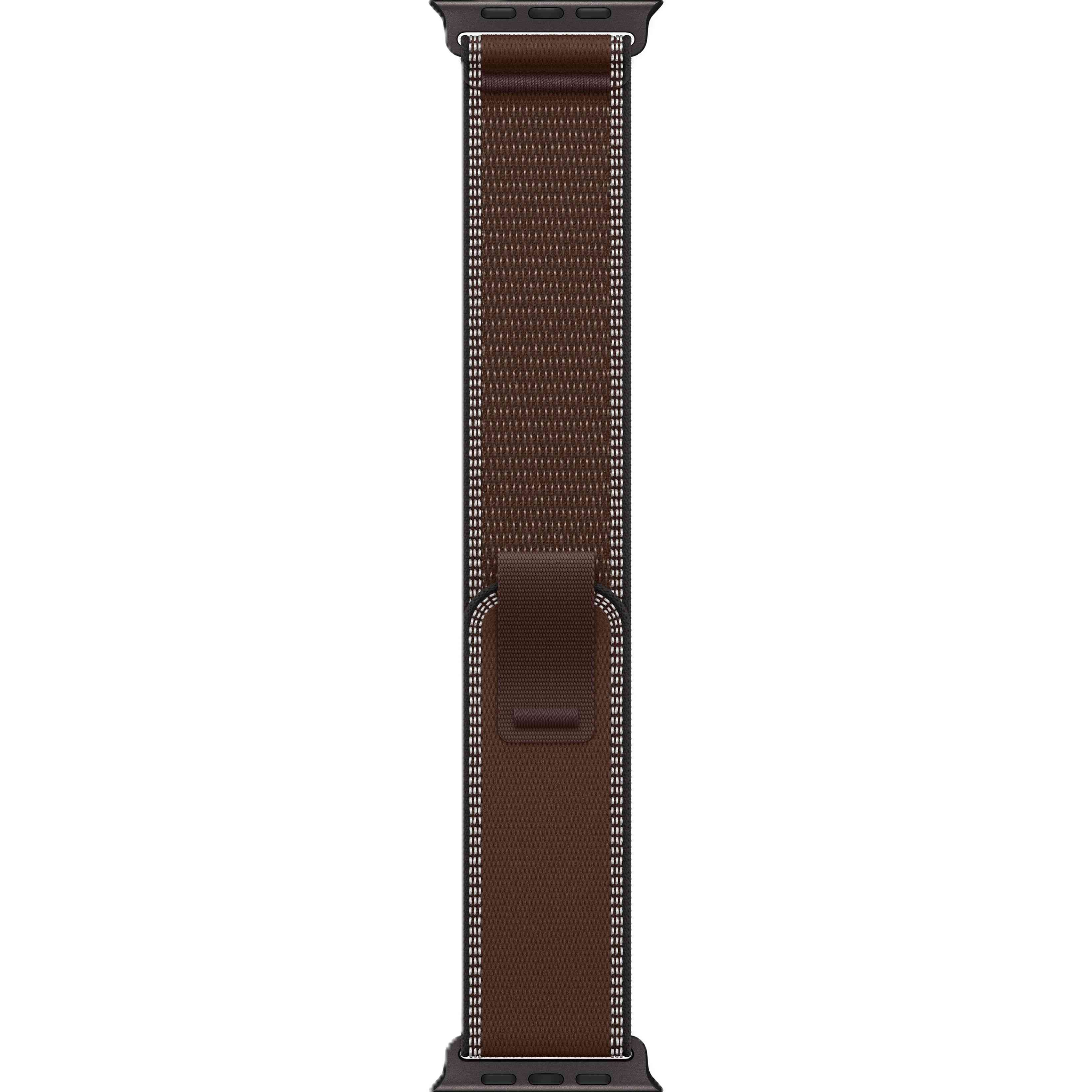 Apple Watch Ultra 4 GPS + Cellular, 49 мм, корпус из чёрного титана, ремешок Trail тёмно-коричневого цвета