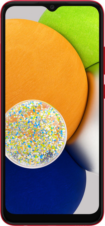Смартфон Samsung Galaxy A03 4/64 Гб Красный