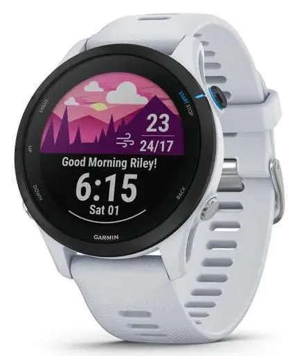 Умные часы Garmin Forerunner 255 46мм Белый камень