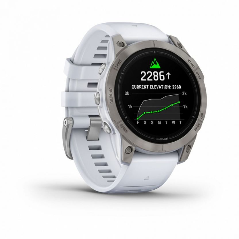 Умные часы Garmin Epix Pro (Gen 2) Sapphire 47 мм, Белый