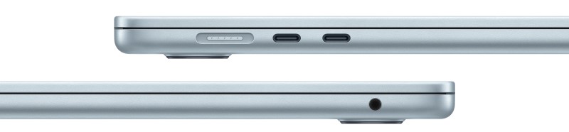 Apple MacBook Air 15" (M5 10C CPU, 10C GPU, 2026) 24 ГБ, 1 Тб SSD, Небесно-голубой, MDVU4 (без RuStore)
