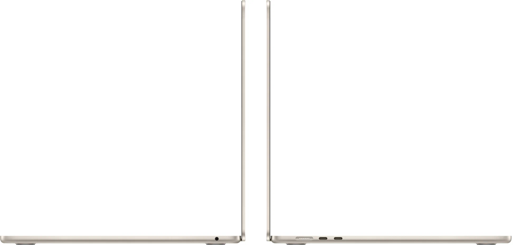Apple MacBook Air 15" (M2, 2023), 8 ГБ, 512 ГБ SSD, «Сияющая звезда» (MQKV3)
