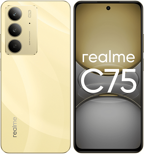 Смартфон Realme C75 8/256 ГБ Золотой
