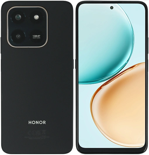 Смартфон Honor X7d 6/128 Гб Чёрный