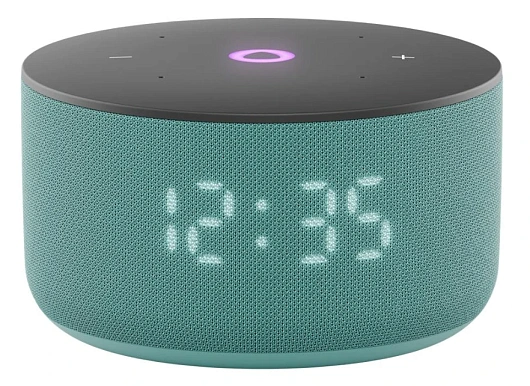 Умная колонка Яндекс.Станция Мини 3 (с часами) Бирюзовая