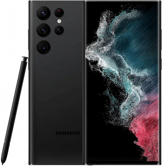 Смартфон Samsung Galaxy S22 Ultra 12/1 Тб Чёрный фантом