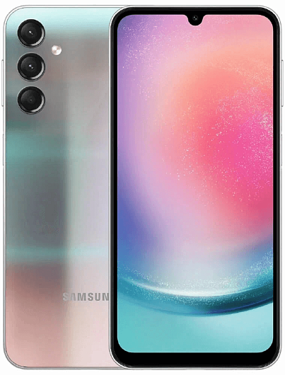 Смартфон Samsung Galaxy A24 4/128 Серебряный
