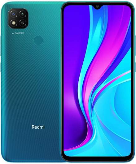 Смартфон Xiaomi Redmi 9C 128 ГБ Зеленый