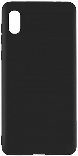 Чехол силиконовый черный для Xiaomi Redmi 9A