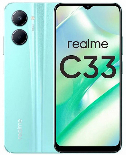 Смартфон realme C33 3/32 ГБ Голубой