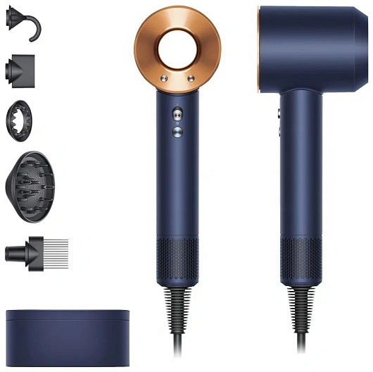 Фен Dyson SuperSonic (HD07), Prussian Blue/Rich Copper