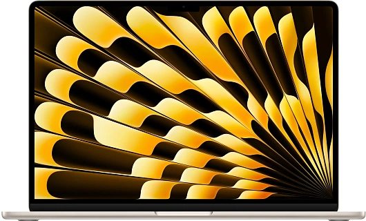 Apple MacBook Air 13" (M4 10C CPU, 8C GPU, 2025) 16 ГБ, 256 ГБ SSD, Сияющая звезда, MW0Y3