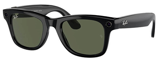 Умные очки Ray-Ban Wayfarer (Gen 2) RW4012 Shiny Black/ G15 Green