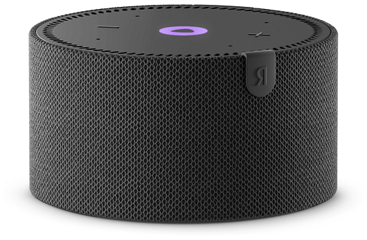 Умная колонка Яндекс.Станция Мини Плюс (без часов) Черный оникс