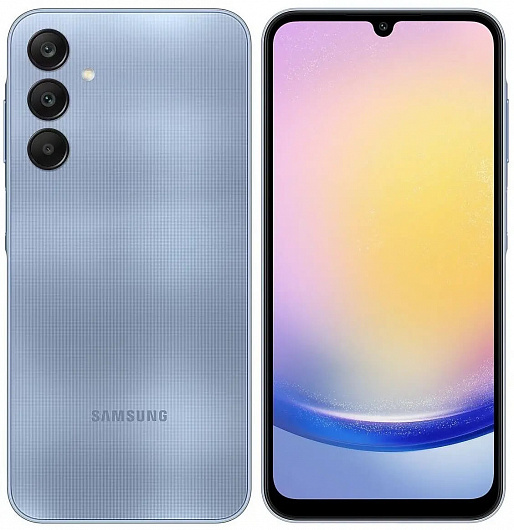 Смартфон Samsung Galaxy A25 8/256 Гб Синий