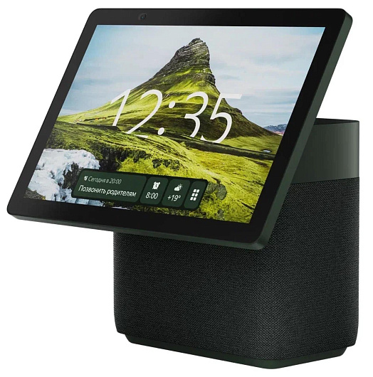 Яндекс Станция Дуо Макс с Алисой с Zigbee, Зеленая