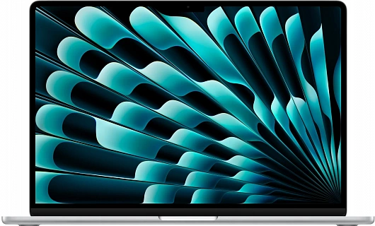 Apple MacBook Air 15" (M2, 2023), 8 ГБ, 256 ГБ SSD, Серебристый (MQKR3)