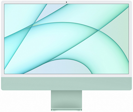 Apple iMac 24" Retina 4,5K, M1 (8C CPU, 8C GPU), 8 ГБ, 512 ГБ SSD, зеленый