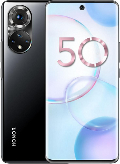 Смартфон Honor 50 6/128 ГБ Полночный чёрный