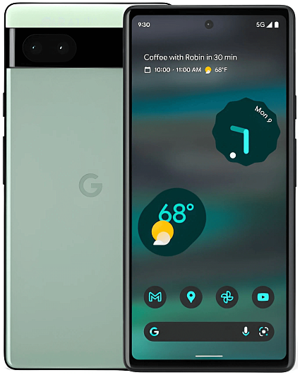 Google Pixel 6a 6/128 Гб Серо-зеленый