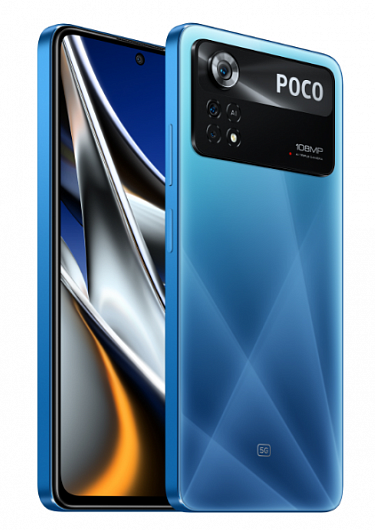 Смартфон Xiaomi Poco X4 Pro 5G 128 ГБ Лазерный синий