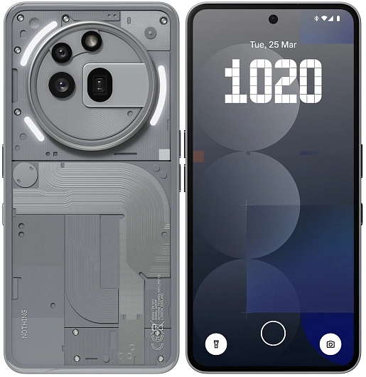Смартфон Nothing Phone (3a) Pro 12/256 Серый
