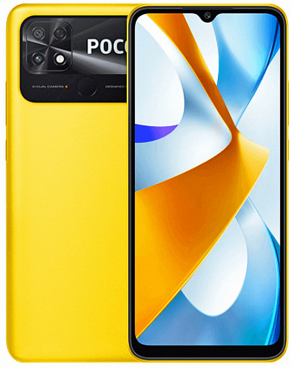 Смартфон Xiaomi POCO C40 3/32 ГБ Желтый