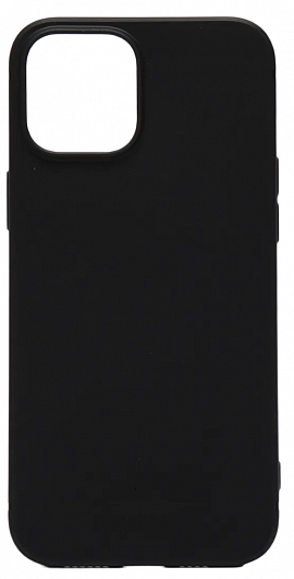 Чехол силиконовый черный для iPhone 14 Pro