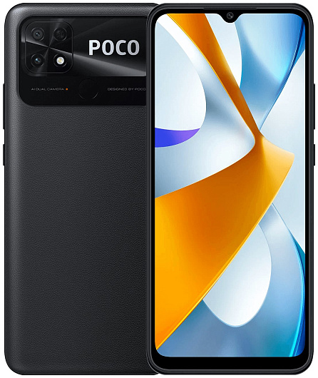 Смартфон Xiaomi POCO C40 4/64 ГБ Черный