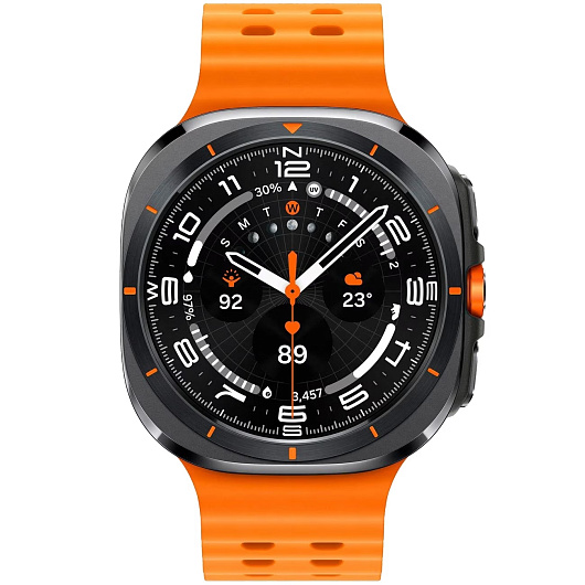 Смарт-часы Samsung Galaxy Watch Ultra (2024) LTE 47 мм, Черный титан