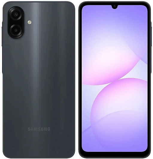Смартфон Samsung Galaxy A07 6/128 Гб Черный