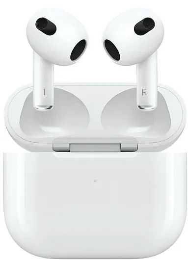 Беспроводные наушники AirPods 3 в футляре с беспроводной зарядкой MagSafe
