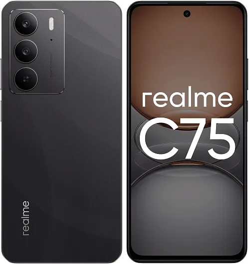 Смартфон Realme C75 8/128 ГБ Черный